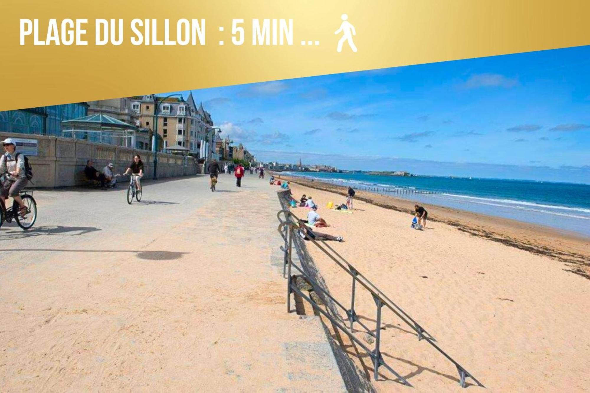 Allen - 2Min De La Plage Du Sillon Et Intra Saint-Malo Eksteriør bilde